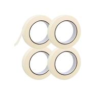 suzmei Masking tape 25mm x 50m,4 roll， Painting & Decorating Strong Adhesive Tape-masking tape for painting-paint tape, Perfect Painter Tape for Artists & DIY Projects