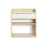 Suzon wall mounted storage Oak-white Hartô - 3700890902831