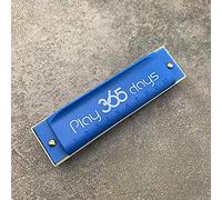 Suzuki 10-hole harmonica "Play 365" in blue - key of C