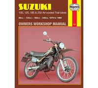 Suzuki 100, 125, 185 and 250cc Trail Bikes 1979-89 Owner's Workshop Manual (Motorcycle Manuals)