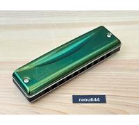 SUZUKI C-20 OLIVE 10 hole Diatonic Harmonica 14 Keys