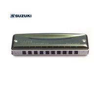 SUZUKI C-20 Olive 10 hole Harmonica HiG F# F E Eb D Db C B Bb A Ab G LowF JAPAN
