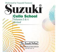 Suzuki Cello School, Vol 3 & 4 (CD)