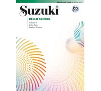 Suzuki Cello School, Vol 6: Cello Part (Book & CD)