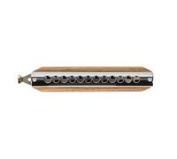 Suzuki Chromatic Harmonica Gregoire Maret series Wood cover model G-48W - key of C