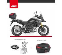 SUZUKI DL1000 V-STROM 2015 GIVI B47 BLADE TOP BOX case + SR3105M RACK + PLATE