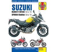 Suzuki DL650 V-Strom & SFV650 Gladius (04 - 19) Haynes Repair Manual (Paperback)