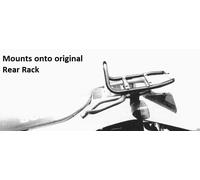 Suzuki DR650R Luggage Rack / Top Box Carrier - Black BY HEPCO AND BECKER (1992)