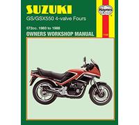 Suzuki Gs/Gsx 550 4-valve Fours Owners Workshop Manual: 83-88