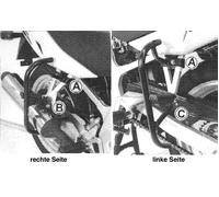 Suzuki GS500/F Protection Guard Rear - Black BY HEPCO AND BECKER (2001-2008)