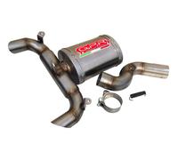 Suzuki Gsr 600 2006-2011 Ghost line Exhaust GPR Slip-on Titanium Oval