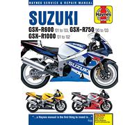 Haynes - Suzuki GSX-R600 (2001-2003), GSX-R750 (2000-2003) & GSX-R1000 (2001-2002) - Repair Manual