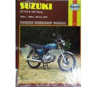 Suzuki GT125 and 185 Twins Owner's Workshop Manual (Haynes owners' workshop manuals for motorcycles)