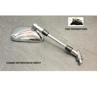 Highsider Suzuki Burgman 250/400 Right Rearview Mirror Black