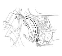 Suzuki GZ 125 Marauder (1998-2004) Engine Guard - Chrome BY HEPCO AND BECKER