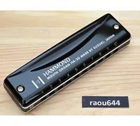 SUZUKI HA-20 HAMMOND 10 hole Diatonic Promaster Harmonic 14 Keys