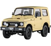 Suzuki Jimny Ja11-1 with Wood Steering Wheel 1:24 Plastic Model Kit HASEGAWA