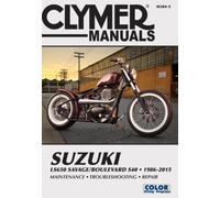 Suzuki LS650 Savage Boulevard S40 Motorcycle (1986-2015) Clymer Repair Manual : 1986-2015