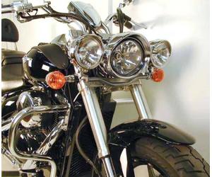 Suzuki M 800 Intruder Twinlight Set - Chrome BY HECPO & BECKER (2005-2009)