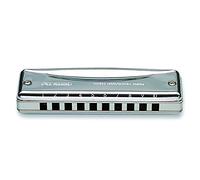 Suzuki MR-350-F# Promaster Deluxe 10-Hole Diatonic Harmonica, Key of F#