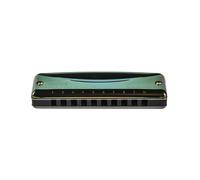 SUZUKI Olive C-20 10-Hole Diatonic Harmonica Key of C Made in Japan w/ Case