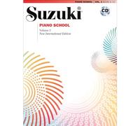 Suzuki Piano School International Edition Piano Book and CD - Volume 2