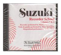 Suzuki Recorder School (Soprano and Alto Recorder), Vol 7 & 8 (CD)