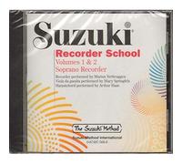 Suzuki Recorder School (Soprano Recorder) Vol 1 & 2 – CD – Alfred Music