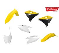 Polisport restyle Plastic Kit Suzuki RM 125 / 250 2001 - 2008 OEM yellow 90864