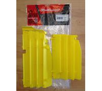 SUZUKI RMZ 250 RM250Z 2010-2018 POLISPORT RADIATOR LOUVRES RAD GUARDS YELLOW