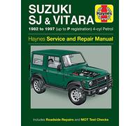Haynes - Suzuki SJ Series, Samurai & Vitara (4-cyl) Petrol (82-97) - Repair Manual