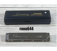 SUZUKI SU-21 HUMMING A Key 21 holes Tremolo Harmonica from Japan