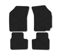 Suzuki Swift Non-Sport 2010-2017 Premium Car Mats Tailored Fit Tufted-Pile Thick Carpet Black Trim Non-Slip Floor Mats Full Coverage Compatible Accessory Full Front & Rear Set Hand-Finished with Clips