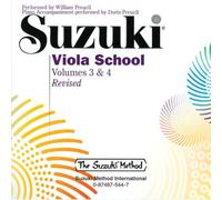Suzuki Viola School, Vol 3 & 4 – CD – Suzuki Method Core Materials – Alfred Music