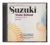 Suzuki Viola School, Vol 3 & 4 (CD) (Suzuki Method Core Materials)
