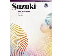 Suzuki Viola School, Vol 7: Viola Part (Book & CD)