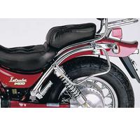 Saddlebag holder for leather bags chrome for Suzuki VS 1400 Intruder