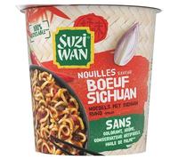Suzuki Wan Noodles in Pot Beef Flavour Sichuan 64.5g - Five Items