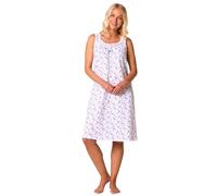 Suzy & Me Ladies 100% Cotton Jersey Strappy Nightdress