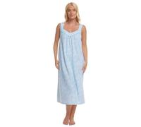 Suzy & Me Ladies 100% Jersey Cotton Strappy Summer Meadow Nightdress