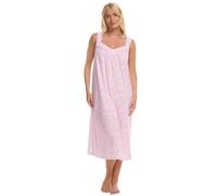Suzy & Me Ladies 100% Jersey Cotton Strappy Summer Meadow Nightdress