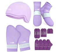 SuzziPad Chemo Gloves and Socks for Neuropathy, Cold Caps for Chemotherapy, Ideal for The Discomfort of Head, Hand, Feet, S/M