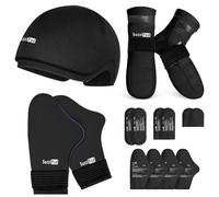 SuzziPad Ice Gloves and Socks for Chemo, Cooling Cap for Chemotherapy, Ideal for The Discomfort of Head, Hand, Feet, S/M