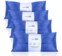 SuzziPad Lavender Eye Pillows for Relaxation with Aromatherapy, Weighted Eye Mask for Sleeping, Meditation, Hot & Cold Eye Compress for Dry Eyes, Relaxation Options for Women, Yoga Eye Pillow, 4 Pack