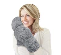 SuzziPad Microwavable Hand Warmers for Discomfortable Hands, Microwavable Gloves to Soothing Fatigue, Heated Hand Mitts for Men & Women, Microwave Mittens