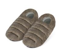 SuzziPad Microwavable Heating Pads for Foot-Brown-L