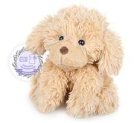 SuzziPals Warmable Golden Retriever Plush Toy, Microwavable Stuffed Animal Heating Pads for Period & Stress Relief, Lavender Dog Stuffed Animal for Anxiety, Bedtime, Puppy Plushie Gifts for Kid Women