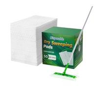 SUZZYVINE Flash Speedmop Dry Pad Refills,Flash Dust Magnet,Dry Floor Wipes Dust Magnet,Flash Dry Pads,Flash Dust Magnet Refill for Floor,50 Count