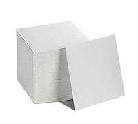 SUZZYVINE Linen Feel Cocktail Napkins Bar Napkin Disposable Beverage Bar Napkins Cloth Like Square Napkins Small Napkins for Party or Wedding 20×20cm,100 Count.