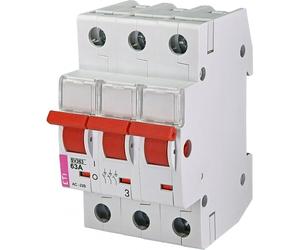 SV 363 INSULATED DISCONNECTOR 63A 3P 3Z 3M 400V AC EVE 002423314